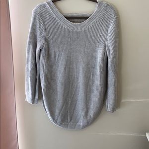 Francescas gray sweater size medium